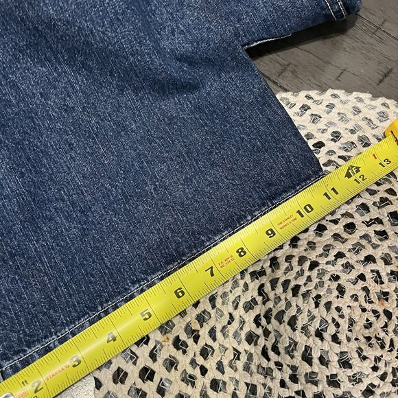 Vintage Jnco Jeans Men's Size 32x32 Deadstock Red Blue Embroided Logo USA Jeans - Picture 9 of 9